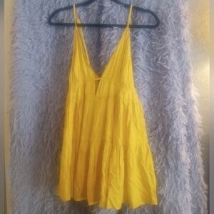 Yellow Strappy Dress